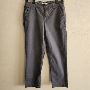 Gray Casual Pants